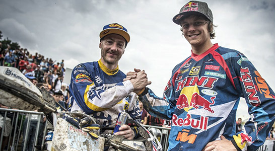 Graham Jarvis and Jonny Walker